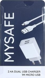 Ładowarka Mysafe CH24A 2x USB-A  (5904208500681) 2