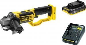 Szlifierka Stanley FMC761B + Stanley Akumulator 2.0Ah + Ładowarka 1