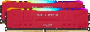 Crucial Crucial Pamięć DDR4 Ballistix RGB 32/3600 (2*16GB) CL16 Czerwona 1