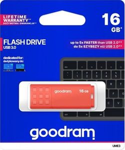 GoodRam GOODRAM Pendrive UME3 16GB USB 3.0 Pomarańczowy 1