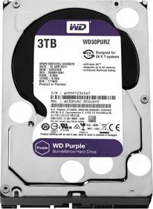 WD Western Digital HDD Purple 3TB 3,5'' 64MB SATAIII/5400rpm 1