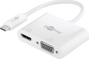 Stacja/replikator Goobay USB - HDMI - VGA Biały  (52430) 1