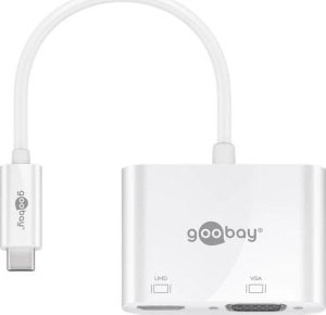 Stacja/replikator Goobay USB - HDMI - VGA Biały  (52430) 1