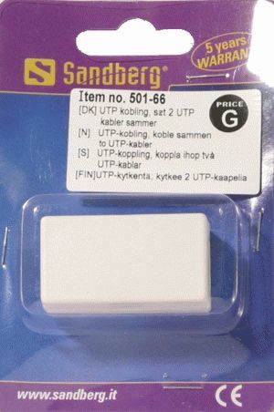 Sandberg Przedluzka F-F UTP (501-66) 3