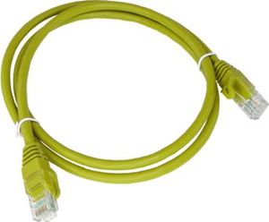 Alantec Patch-cord U/UTP kat.6A LSOH 0.25m żółty ALANTEC 1