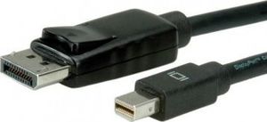 Kabel Roline DisplayPort Mini - DisplayPort 1m czarny 1
