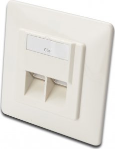 Digitus CAT 5e mod wall outlet. shield - DN-9001-N 4