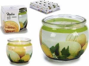 Hanipol Kpl. 12 świec zapachowych w szkle - Melon 1