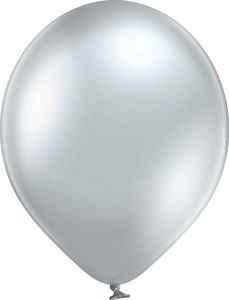 Belball Balony chromowane Srebrne, B105, 30 cm, 100 szt. 2