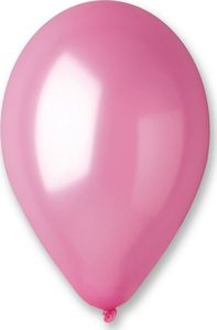 Gemar Balony metaliczne Różowe, GM120, 33 cm, 50 szt. 1