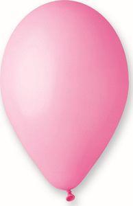 Gemar Balony pastelowe Różowe, G120, 33 cm, 50 szt. 1