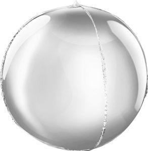 GoDan Balon foliowy 16 cali Kula srebrna 1