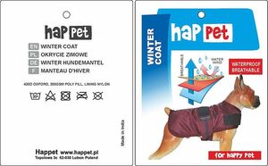 Happet Kurtka dla psa Happet 322A niebieska XS-30cm 1