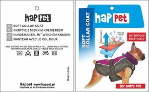 Happet Kurtka dla psa Happet 351A granat XS-25cm 1