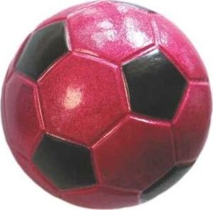 Happet Zabawka piłka football Happet 72mm różowa brokat 1