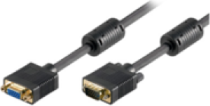 Kabel MicroConnect D-Sub (VGA) - D-Sub (VGA) 2m czarny (MONGH2FB) 1
