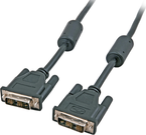 Kabel MicroConnect DVI-D - DVI-D 5m czarny (MONCCS5) 1