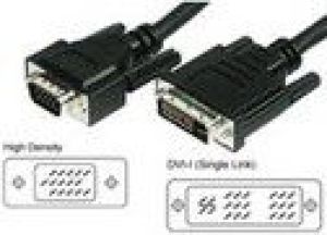 Kabel MicroConnect DVI-I - D-Sub (VGA) 3m czarny (50991) 1