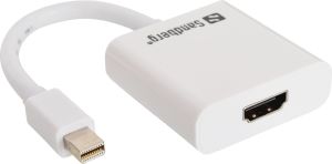 Kabel Sandberg DisplayPort Mini - HDMI 0.15m biały (509-03) 1