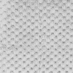 Springos Narzuta na łóżko, pled 200x220 cm tłoczony, dwustronny koc na kanapę jasny popiel UNIWERSALNY 7