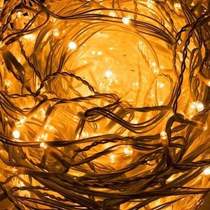 Springos Kurtyna świetlna 300 led girlanda, lampki wewnętrzno-zewnętrzne sople ciepły biały z zimnym białym flash UNIWERSALNY 3