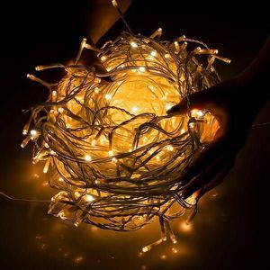 Springos Kurtyna świetlna 300 led girlanda, lampki wewnętrzno-zewnętrzne sople ciepły biały z zimnym białym flash UNIWERSALNY 4