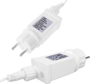 Springos Kurtyna świetlna 300 led girlanda, lampki wewnętrzno-zewnętrzne sople ciepły biały z zimnym białym flash UNIWERSALNY 6