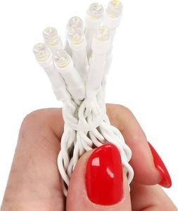 Springos Kurtyna świetlna 300 led girlanda, lampki wewnętrzno-zewnętrzne sople ciepły biały z zimnym białym flash UNIWERSALNY 8