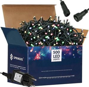 Lampki choinkowe Springos 500 LED kolorowe 14