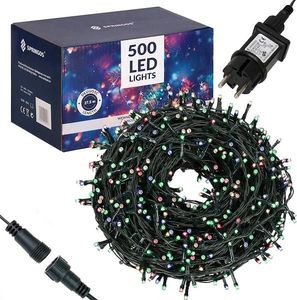 Lampki choinkowe Springos 500 LED kolorowe 2
