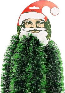 Springos Łańcuch na choinkę 6m zielony cieniowany, girlanda choinkowa, średnica 7cm UNIWERSALNY 6