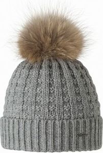 Bart Czapka BARTS Filippa Beanie real fur heather gray 1