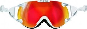 Casco Gogle narciarskie FX-70 Carbonic white orange L 1