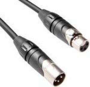 Kabel MicroConnect XLR - XLR 1m czarny (XLRMF1) 1