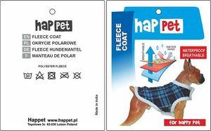 Happet Polar dla psa Happet 301A niebieski XS-25cm 1