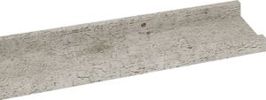 vidaXL Półki ścienne, 2 szt., szarość betonu, 100x9x3 cm 7