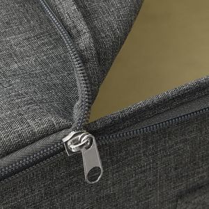 vidaXL Pojemniki, 2 szt., tkanina, 43x34x23 cm, antracytowe 4