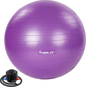Movit Piłka gimnastyczna z pompką, 55 cm, fioletowy 1