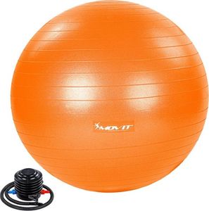 Movit Piłka gimnastyczna z pompką, 55 cm, pomarańczowa 1