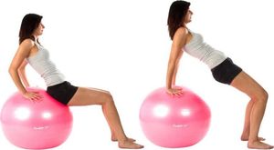 Movit Piłka gimnastyczna z pompką, 65 cm, pomarańczowy 2