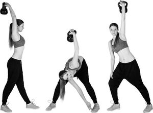 Kettlebell Movit bitumiczny 16 kg 4