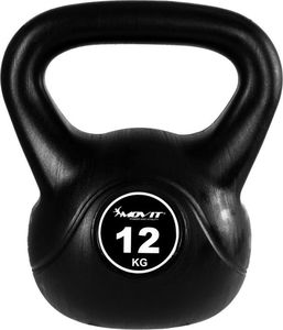 Kettlebell Movit bitumiczny 12 kg 1