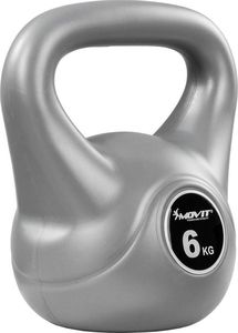 Kettlebell Movit bitumiczny 6 kg 3