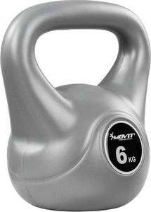 Kettlebell Movit bitumiczny 6 kg 7