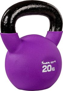 Kettlebell Movit gumowany 20 kg 8