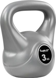 Kettlebell Movit bitumiczny 3 kg 5