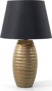 Lampa stołowa Shumee Lampka nocna porcelanowa złota EBRO 1