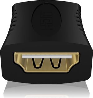 Adapter AV Icy Box HDMI - HDMI czarny (31604) 2