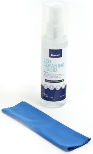 Platinet Zestaw czyszczący płyn 125ml + ściereczka do ekranów LCD (43438) 2