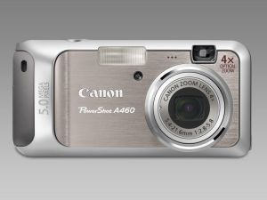 Aparat cyfrowy Canon PowerShot A460 srebrny 2